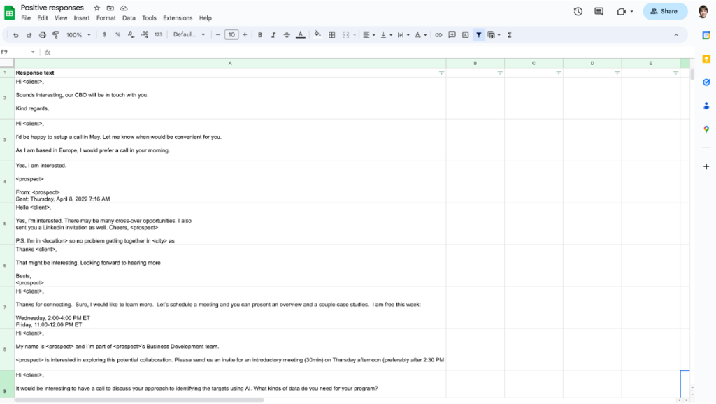 Meetings.bio | Turbocharge Your Google Sheets with GPT-4